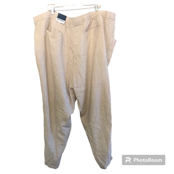 Old Navy Woman’s High-Waisted Cropped Linen-Blend Pants Plus Size 4X - Picture 2 of 13